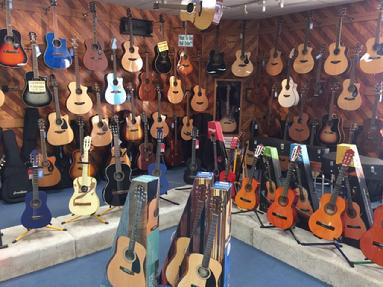 Hobbs, NM, acoustic, guitar, cutaway electric, washburn, breedlove, takamine, stagg, tagima, fender